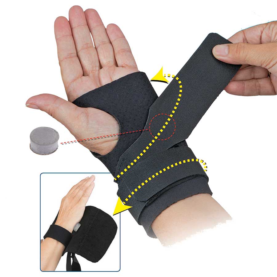 Comfort Cool Ulnar Booster — Ulnar Wrist Support