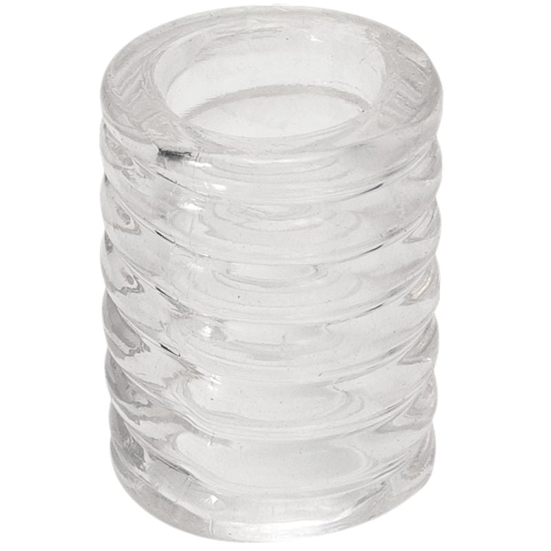 Titanmen Cock Cage Black - Clear