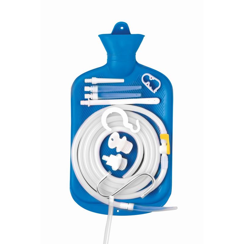 Cleanstream Deluxe Shower Enema Bag & Nozzle Kit