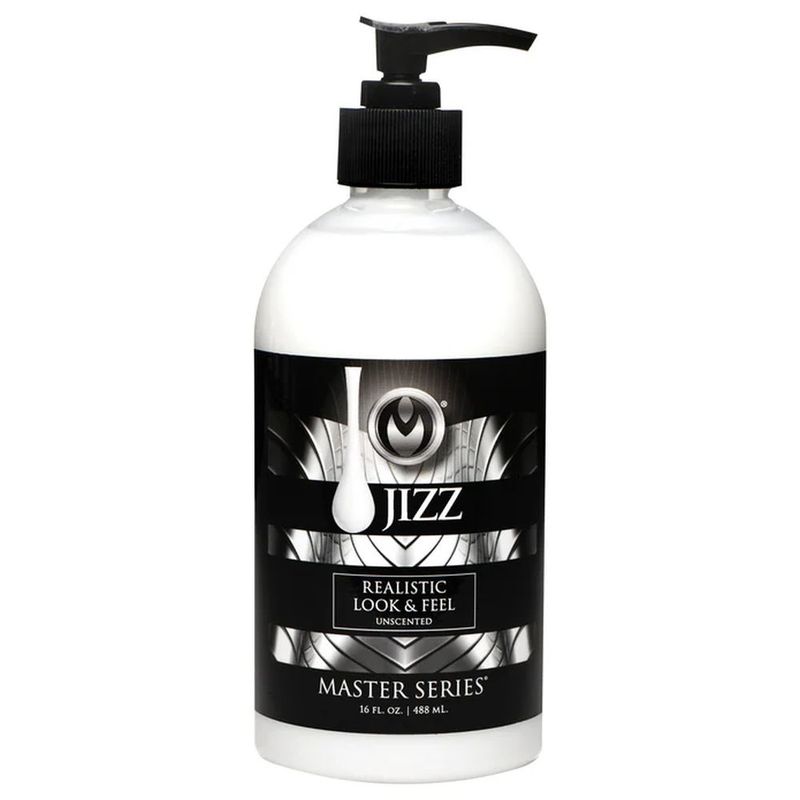 Master Series Jizz Unscented Water Based Lubricant Sex Toy Safe 473ML