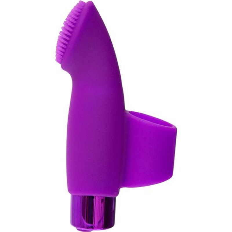 Power Bullet  Naughty Nubbies Finger Vibe W Mini Purple