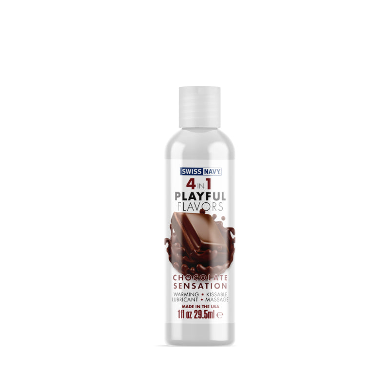 Playful Flavours Chocolate Sensation 4-in-1 Lubricant 29.5ml - Swiss Navy