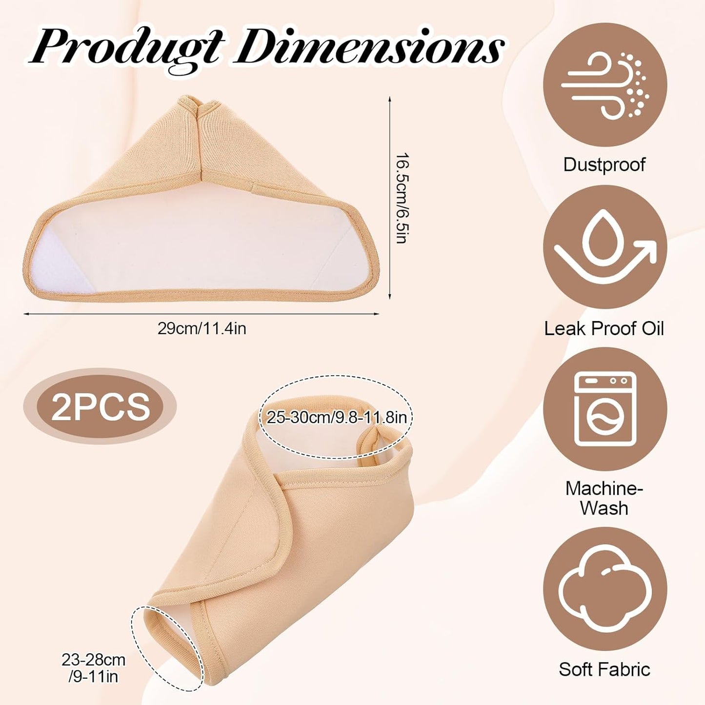 Castor Oil Ankle Wrap - Reusable Adjustable Feet Brace Relief Gift for Men & Women