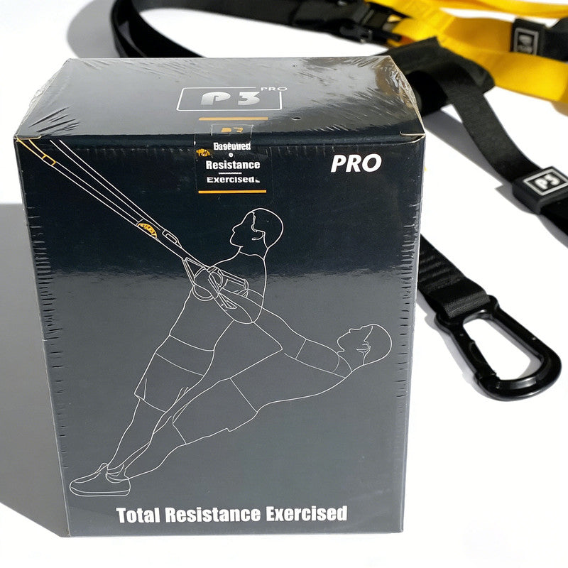 Pro Suspension Trainer Straps - Commercial Nylon Full Body Door Anchor & Bag