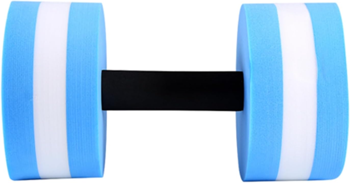 Water Dumbbells Set 2-Pack - Foam Pool Resistance Equipment for Aqua Fitness