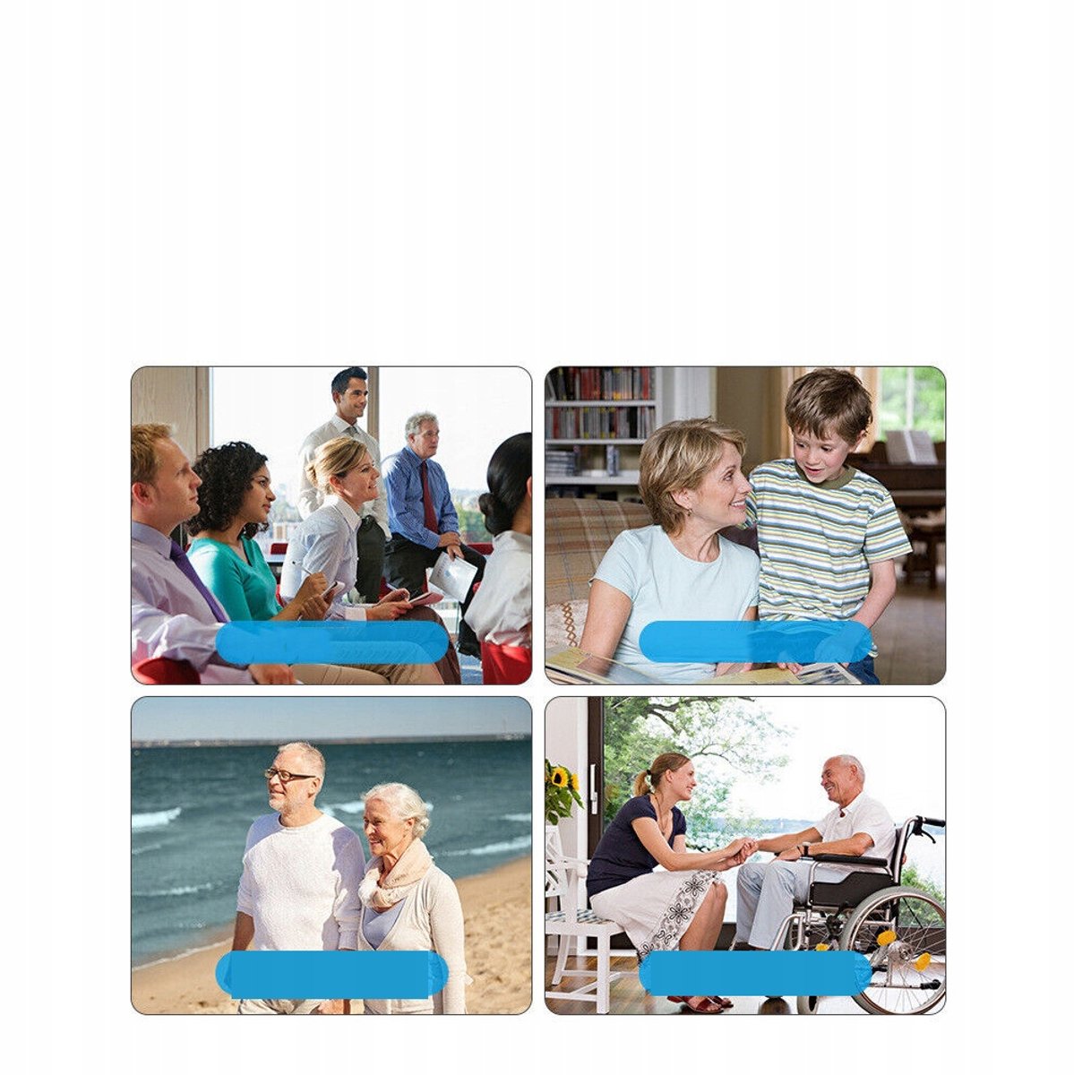 Digital Rechargeable Behind-the-Ear Hearing Aid - Smart Noise Cancellation