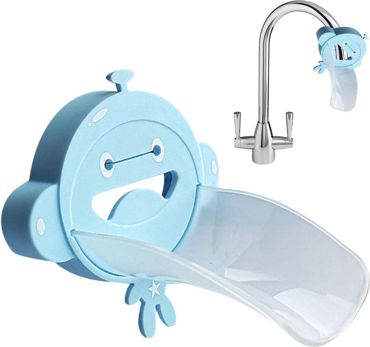 Universal Faucet Extender for Children - Safe Hygienic Tap Spout Attachment
