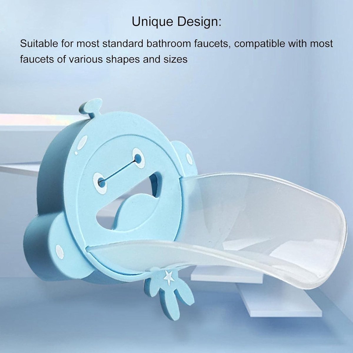 Universal Faucet Extender for Children - Safe Hygienic Tap Spout Attachment