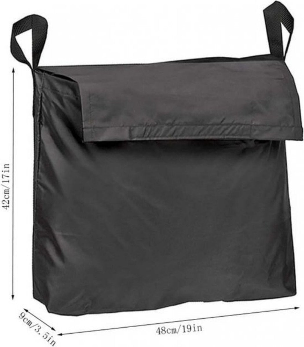 Wheelchair Storage Bag - Universal Waterproof Rollator Bag Large Capacity