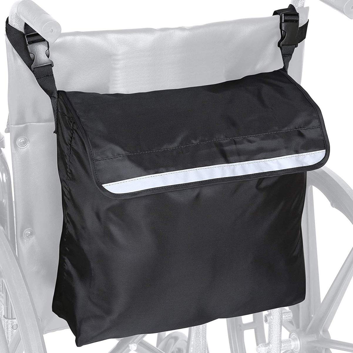 Wheelchair Pouch Bag - Large Waterproof Backpack for Wheelchair Accessories