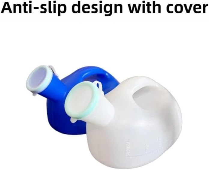 Male Urinal Bedpan Bottle 3000ml - Portable Pee Container for Hospital & Travel