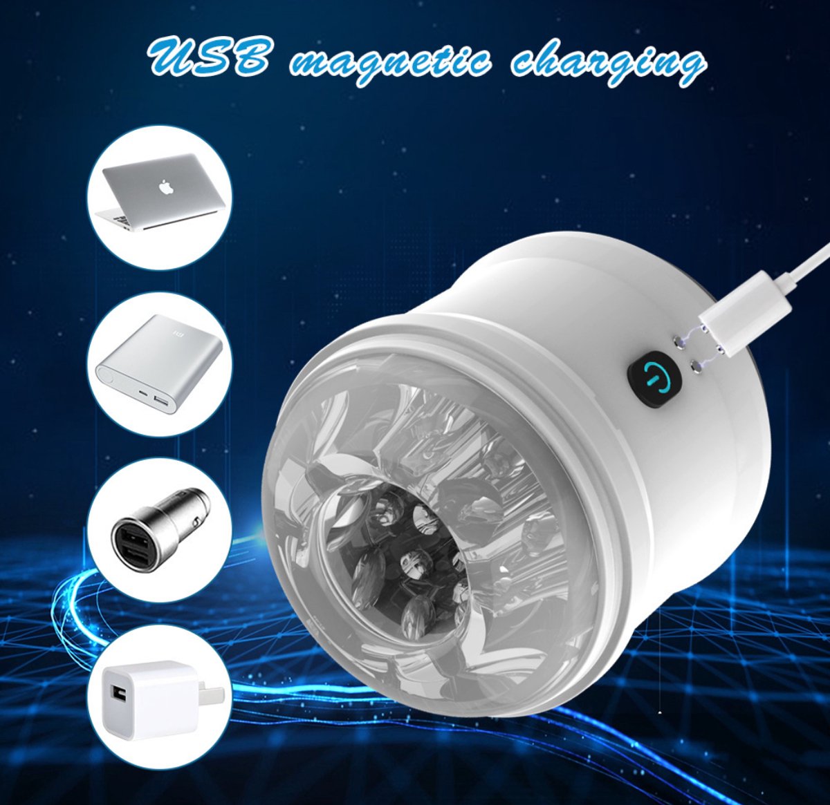 Automatic Vibrating Penis Trainer - Men's Masturbator with Suction Rechargeable