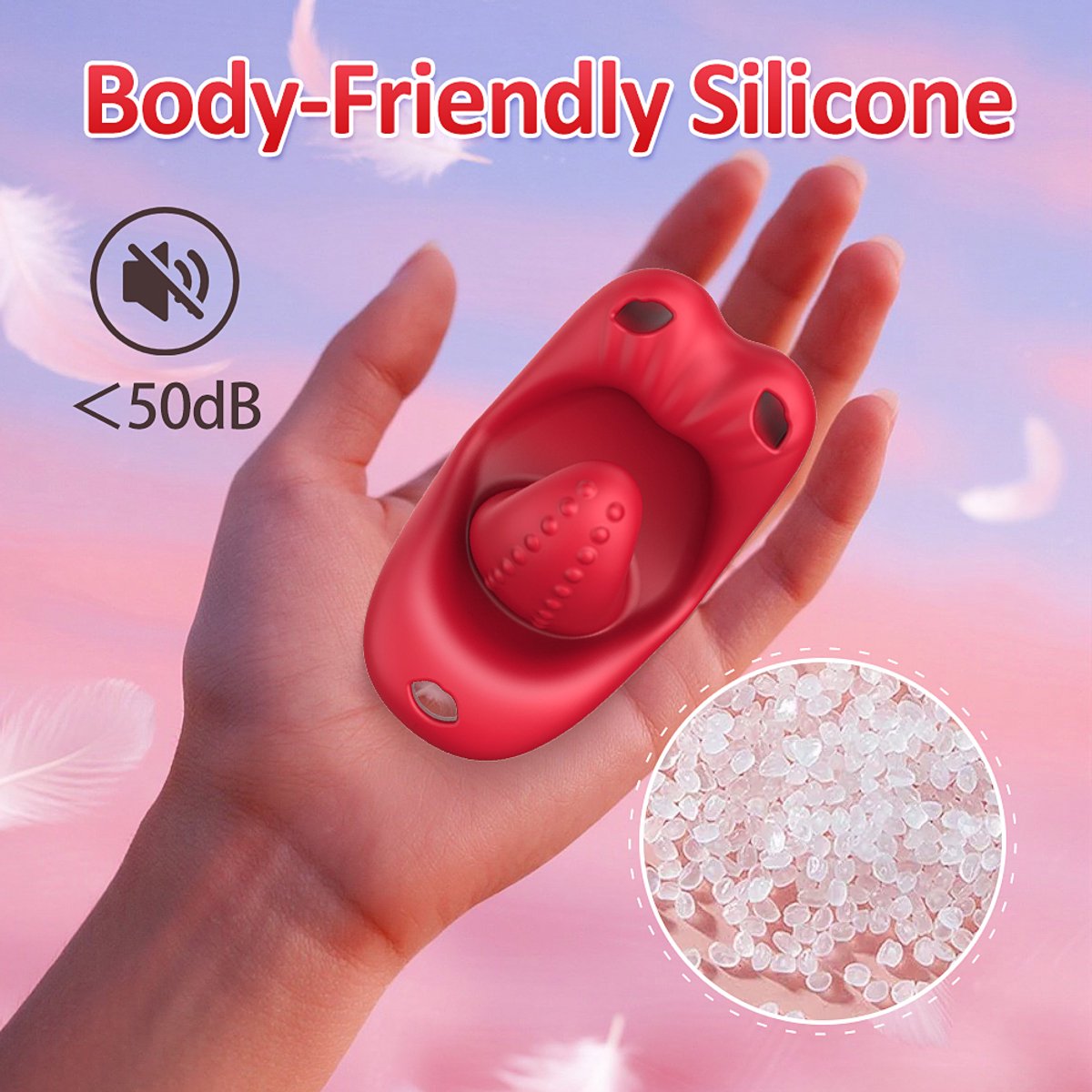 App-Controlled Thrusting Vibrator - Remote Vibrating Panties for Couples