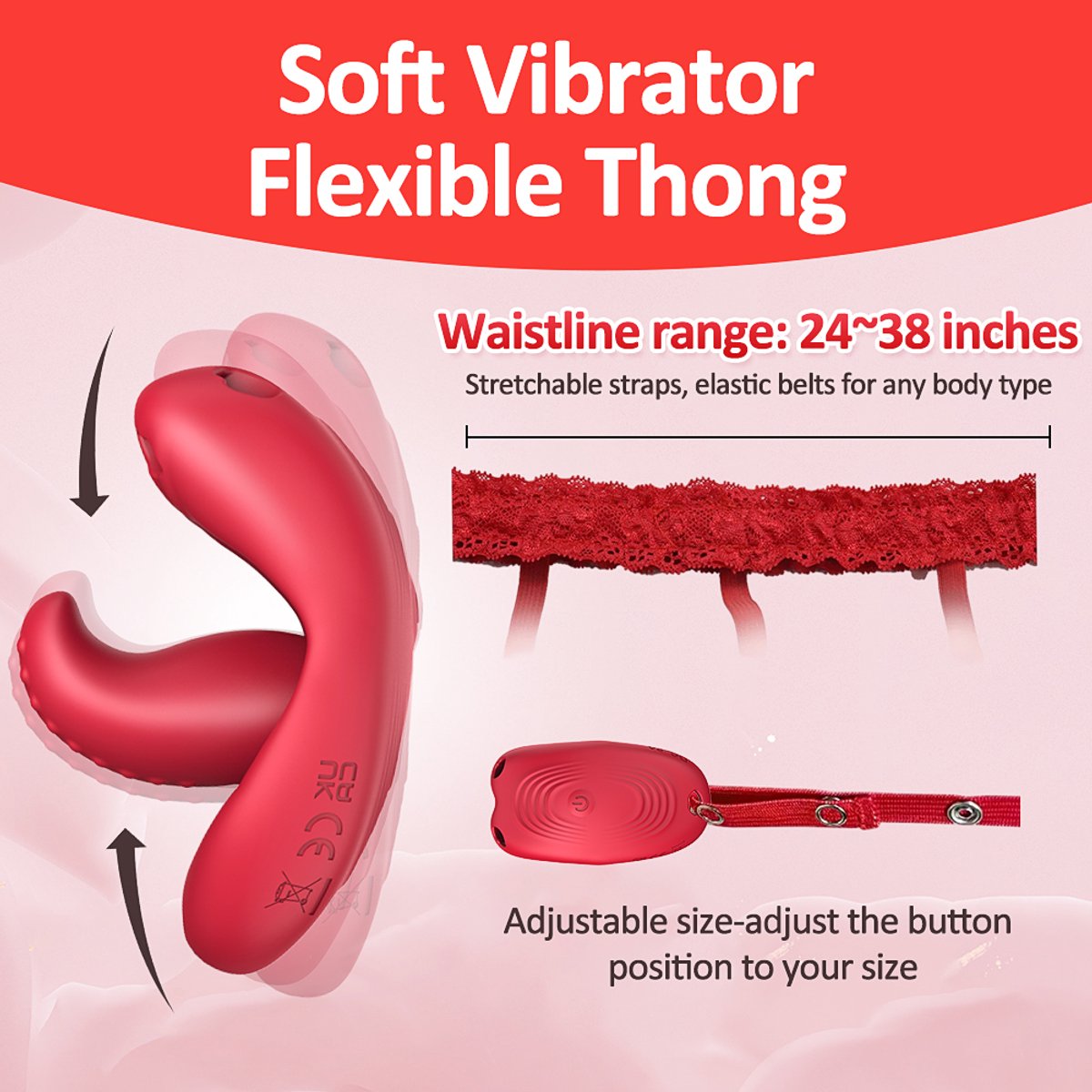 App-Controlled Thrusting Vibrator - Remote Vibrating Panties for Couples