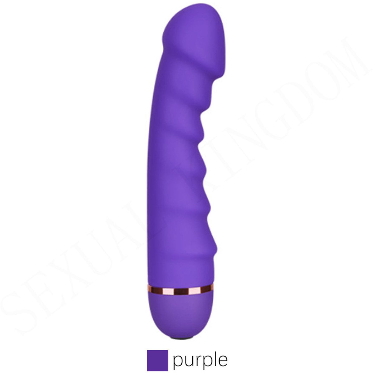G-Spot Clitoral Vibrator - AV Massager Dildo for Women (Purple)