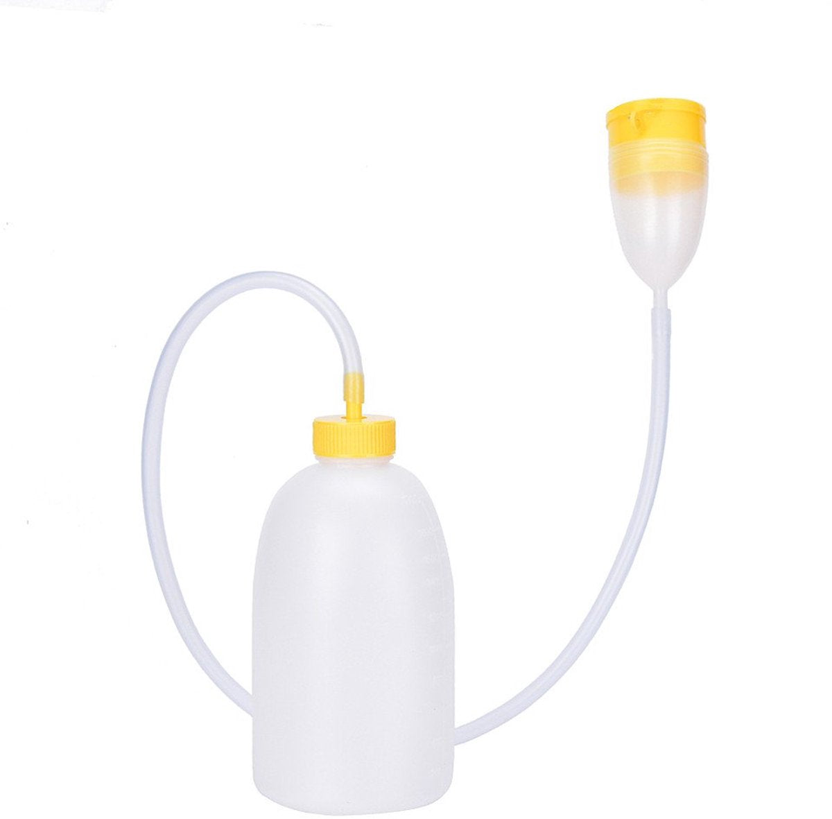 Male Urinal 1700ml - Large Anti-Splash Pee Bottle with Lid Reusable