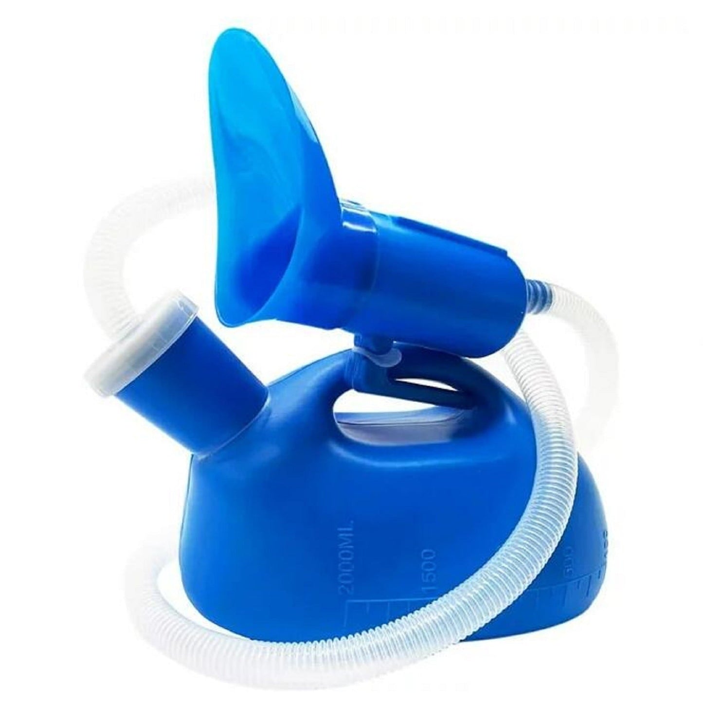 Unisex Urinal Bottle 2000ml - Portable Reusable Pee Bottle Blue
