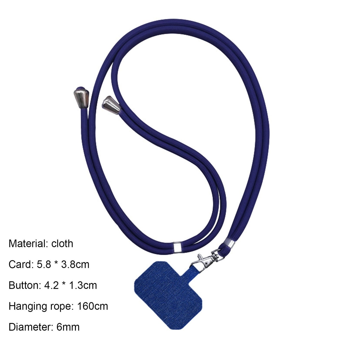 Mightlink Phone Lanyard,Universal Crossbody Cell Phone Lanyards Adjustable Shoulder Neck Straps,Cell Phone Lanyard Compatible for All Smartphones Light Grey