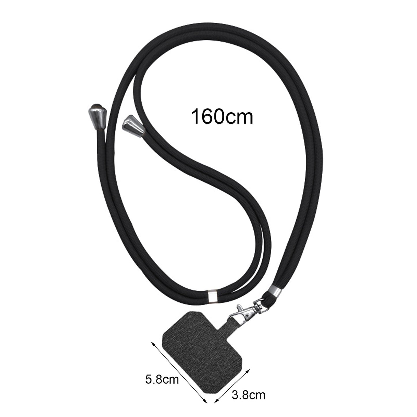 Mightlink Phone Lanyard,Universal Crossbody Cell Phone Lanyards Adjustable Shoulder Neck Straps,Cell Phone Lanyard Compatible for All Smartphones Yellow