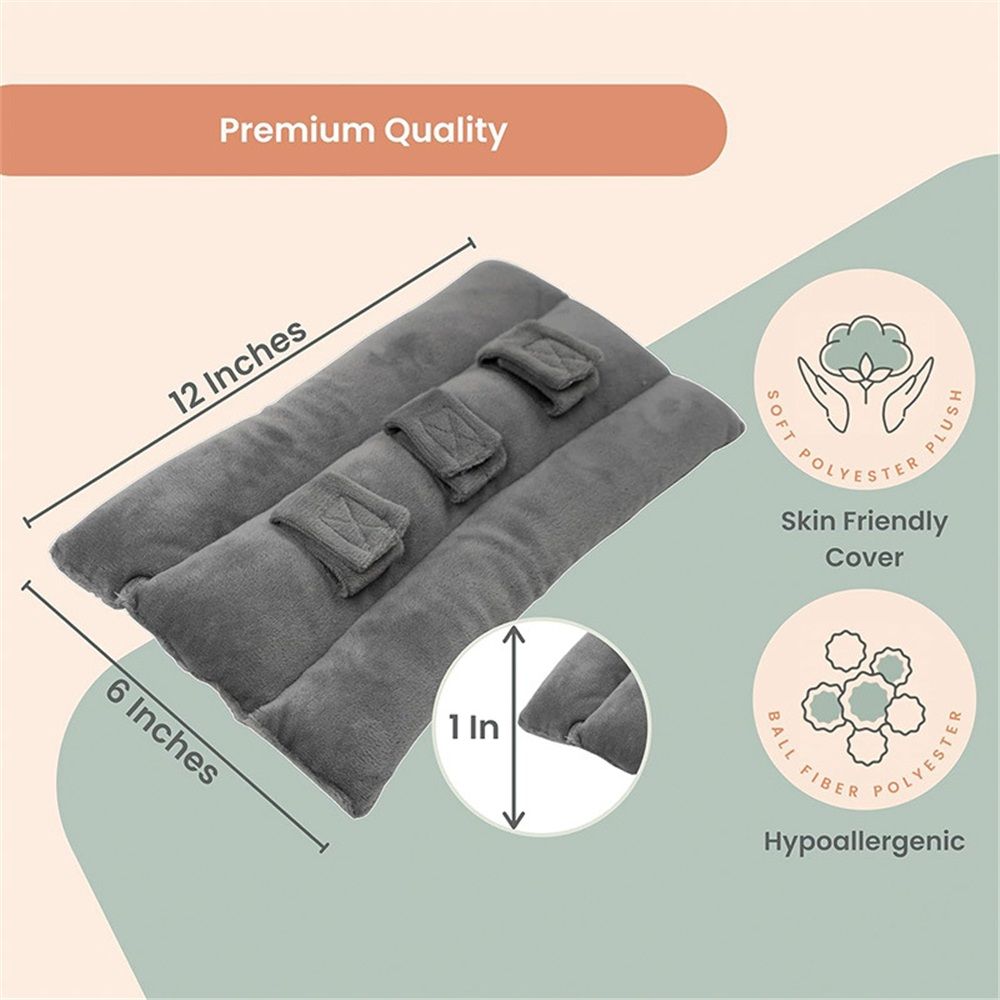Post-Surgery Seatbelt Pillow - Chemo Port & Heart Surgery Recovery Cushion
