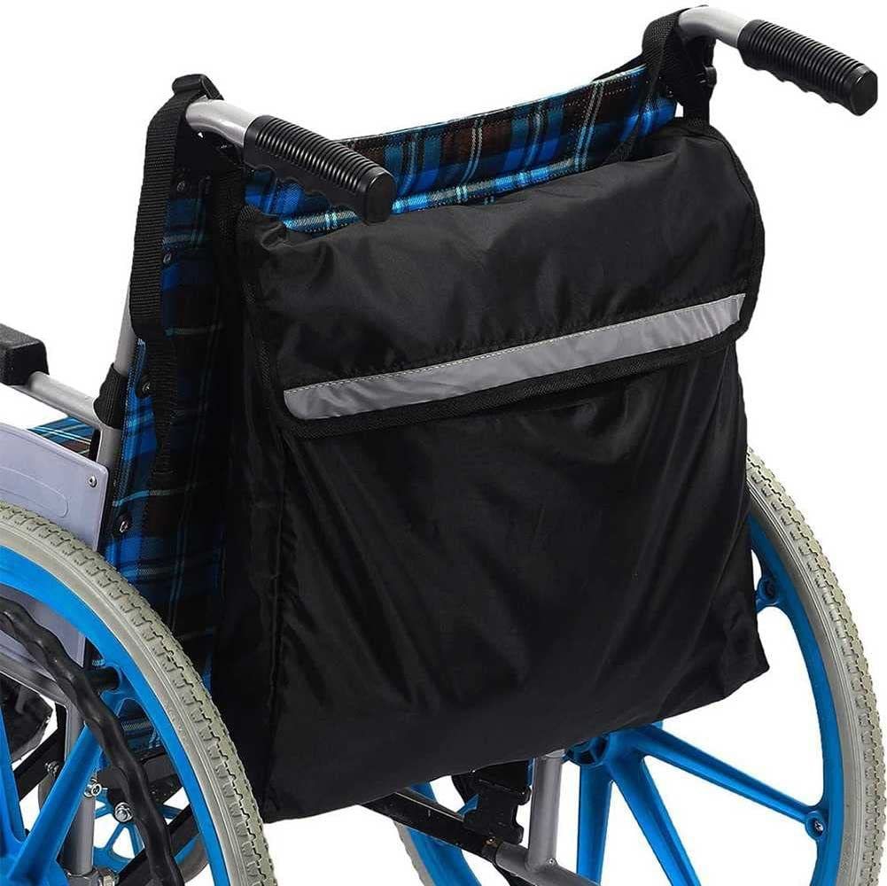 Wheelchair Pouch Bag - Backpack Storage for Rollator & Wheelchair Accessories