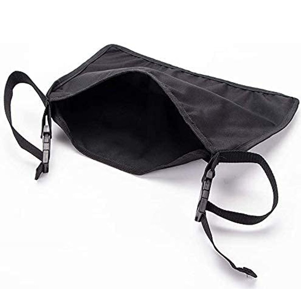 Wheelchair Catheter Bag Cover - Dignified Urine Bag Holder Black