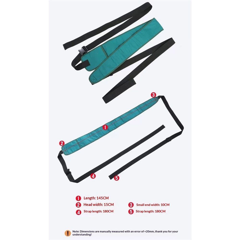 Medical Bed Restraint Belt - Fall Prevention Safety Belt for Elderly & Dementia (Green)