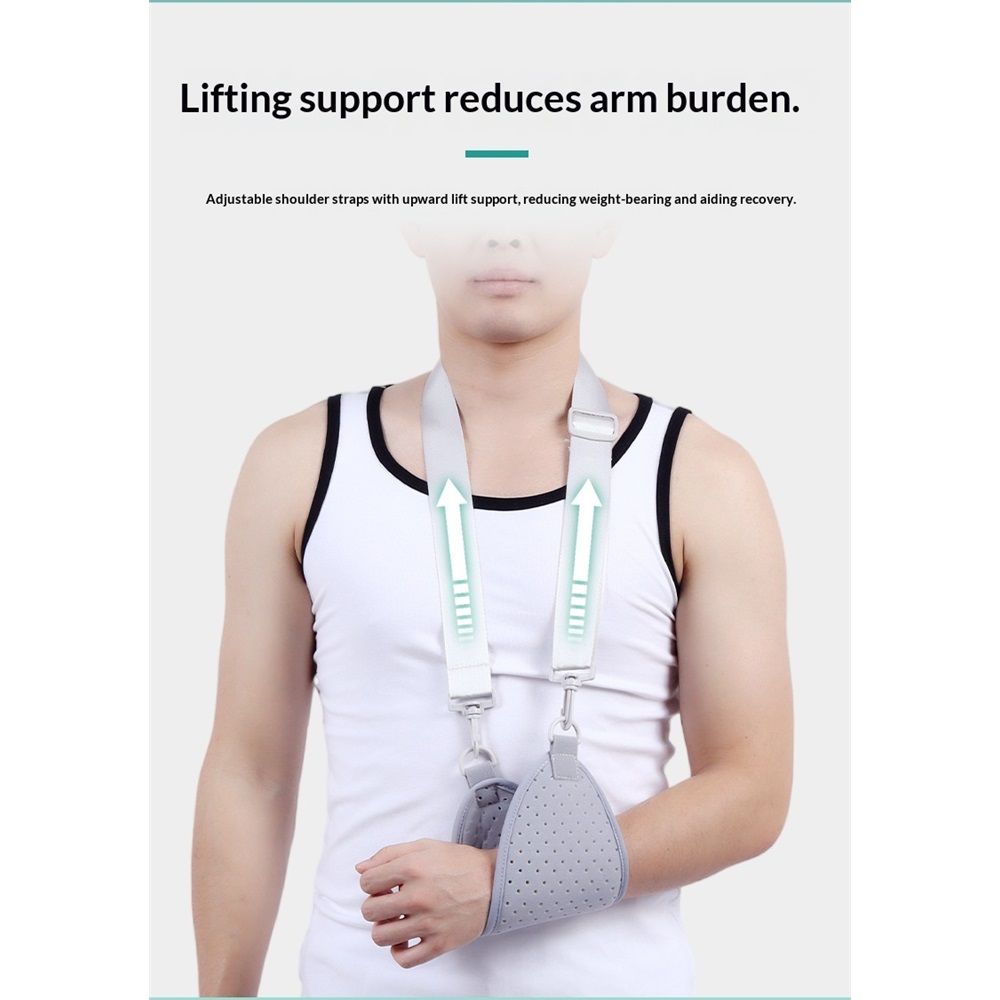 Wrist Brace with Arm Sling - Immobilizer for Sprains Carpal Tunnel & Tendonitis