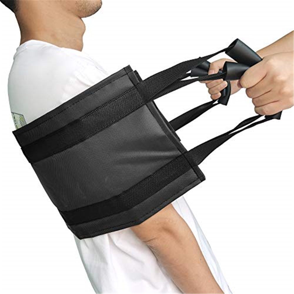 Padded Bed Transfer Nursing Sling - 31.5" Home Bed Assist Handle & Lift Aid