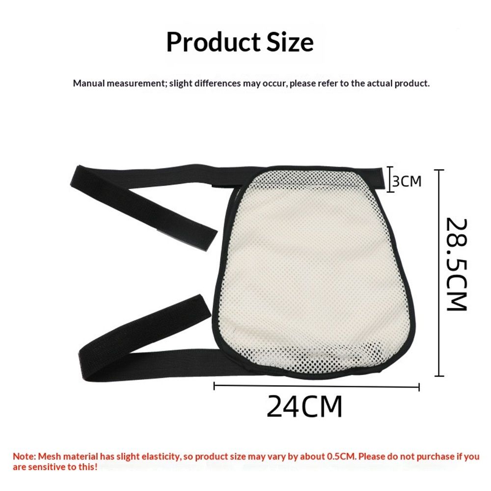Leg Bag Mesh Holder with Pocket - Catheter Stabilizer for Men & Women