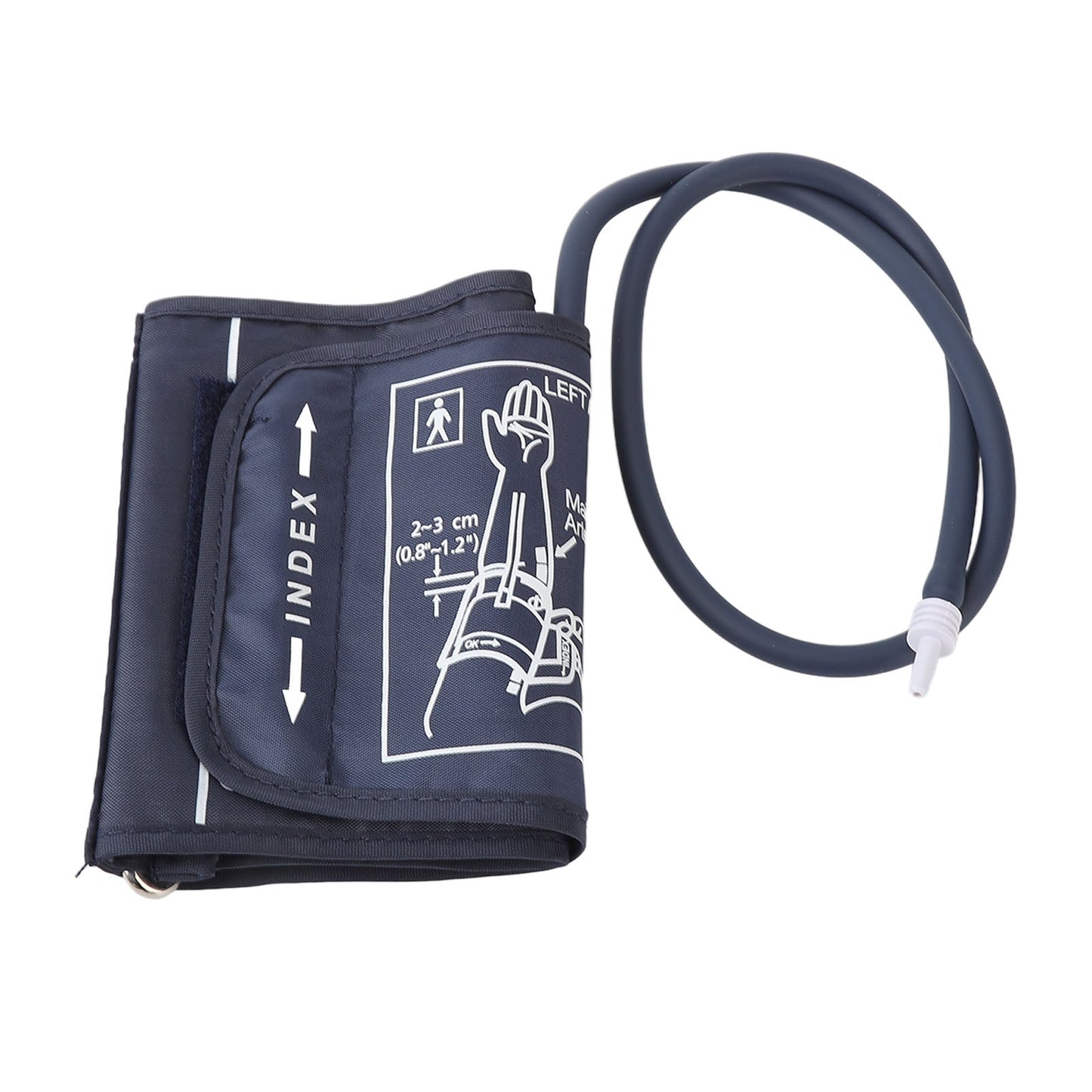 Children's Blood Pressure Cuff Replacement - Adjustable 17-22cm with Connector