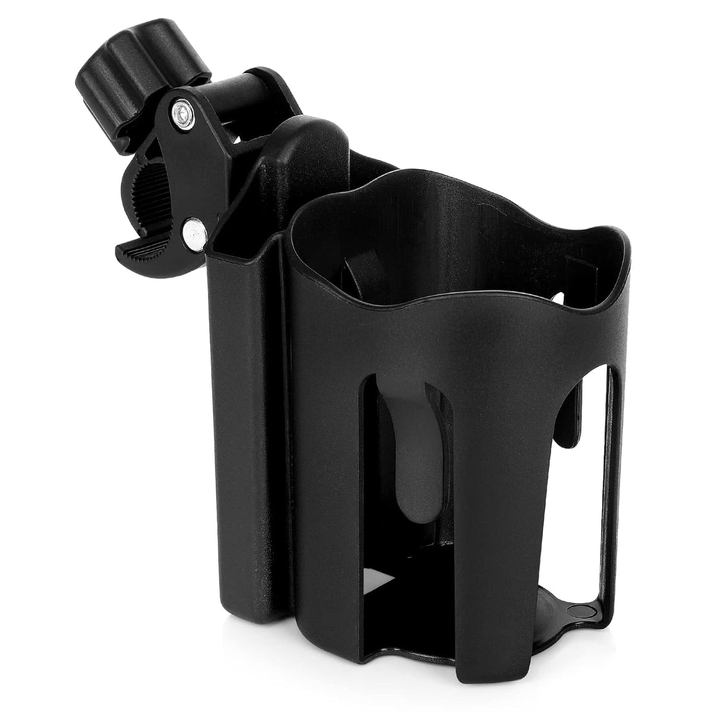 2-in-1 Universal Cup & Phone Holder - For Stroller Bike Rollator & Wheelchair