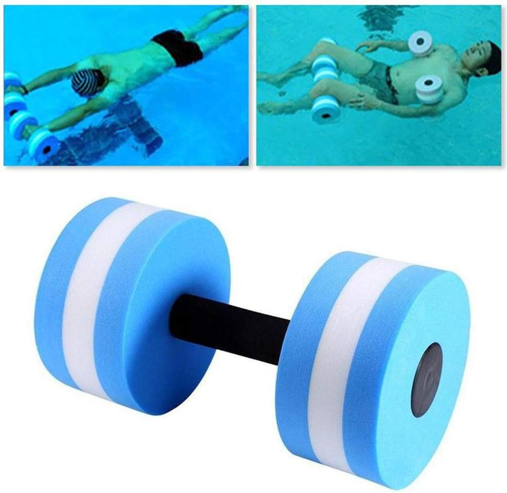 EVA Foam Floating Dumbbell - Aquatic Barbell for Water Yoga & Pool Fitness