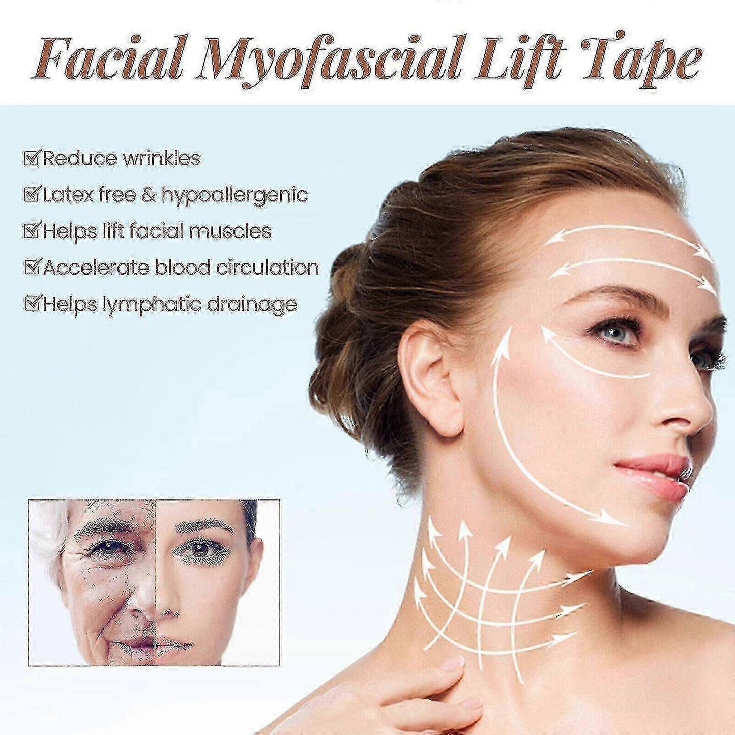 Face Tape For Castor Oil, Face Tape For Castor Oil Effective, For Face