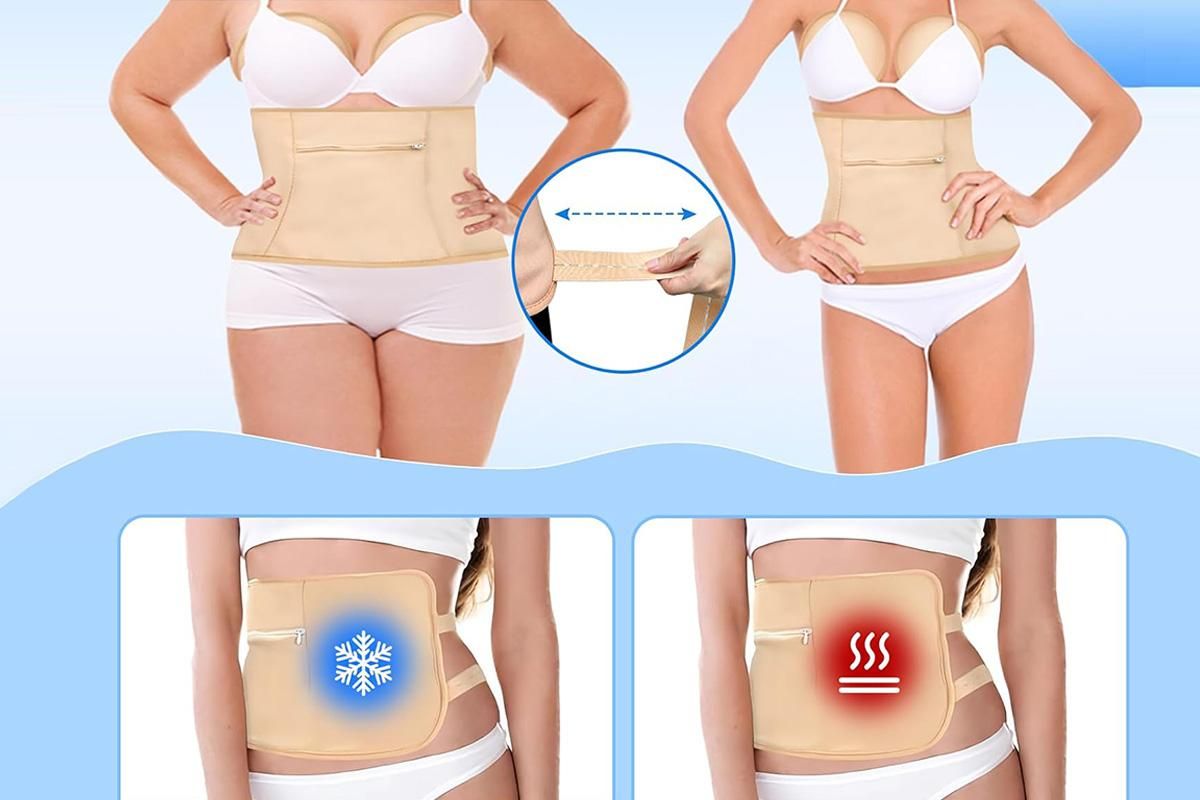 10PCS Reusable Castor Oil Wraps - Elastic Straps for Neck Shoulder Knee & Waist