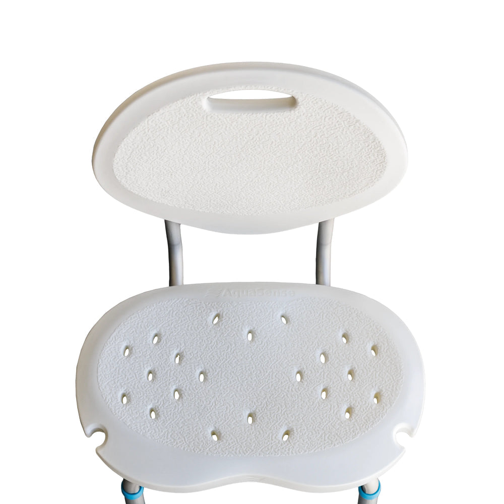 AquaSense Adjustable Bath Seat with Backrest – Ergonomic Shower Chair for Seniors & Mobility Support