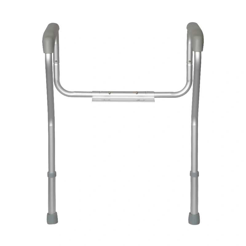 Adjustable Toilet Safety Rails – Height & Width Adjustable Bathroom Support Frame for Seniors & Mobility Aid