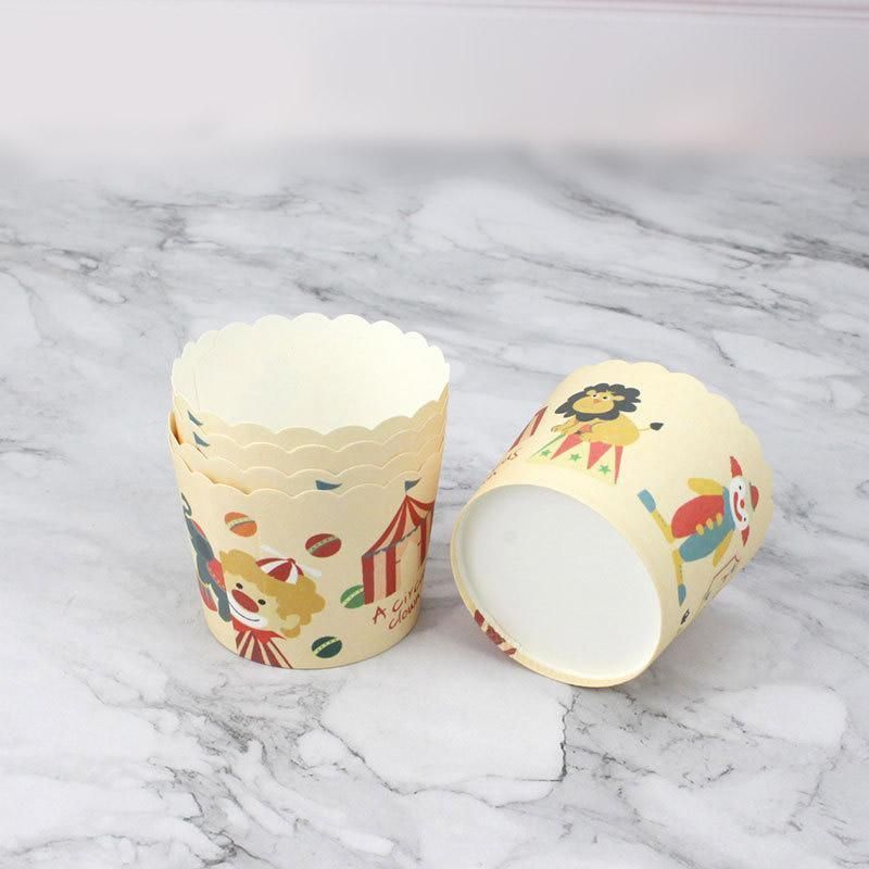 500pcs Colorful Cupcake Muffin Baking Cups Greaseproof Nonstick Paper Liners - Cupcake-500pcs-DJMCB