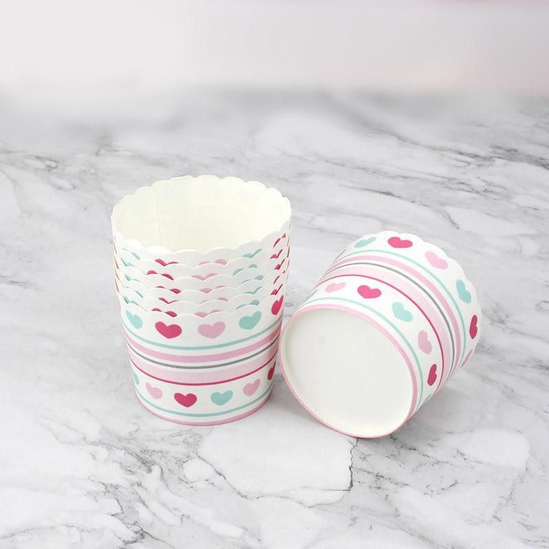 500pcs Colorful Cupcake Muffin Baking Cups Greaseproof Nonstick Paper Liners - Cupcake-500pcs-DJMCB