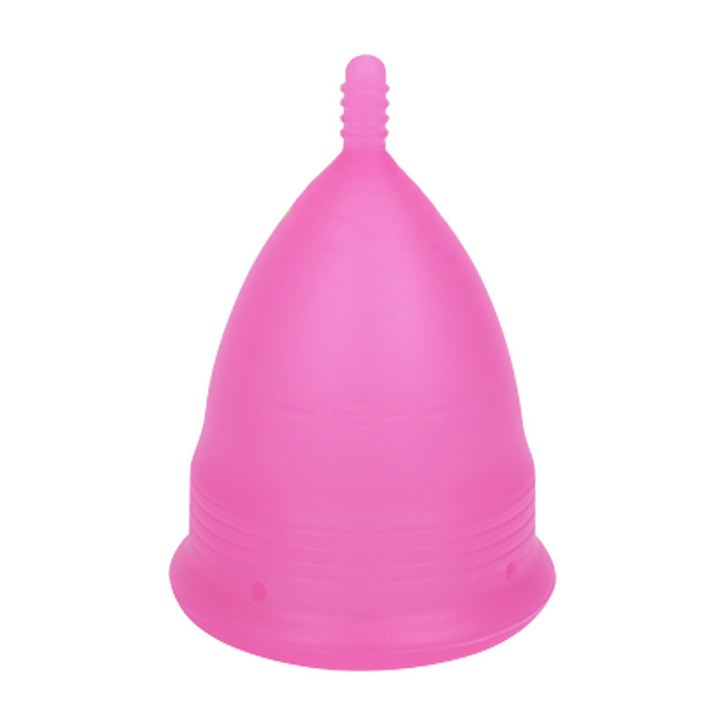 2PCS Medical Silicone Menstrual Cup XS + Sterilizer Box - Microwave Safe (Pink)