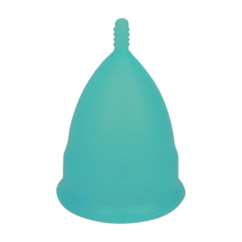 2PCS Medical Silicone Menstrual Cup XS + Sterilizer Box - Microwave Safe (Blue)