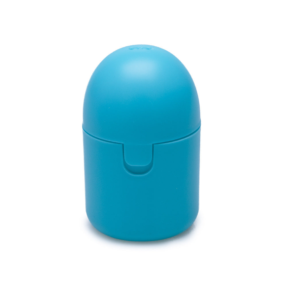 2PCS Medical Silicone Menstrual Cup XS + Sterilizer Box - Microwave Safe (Blue)