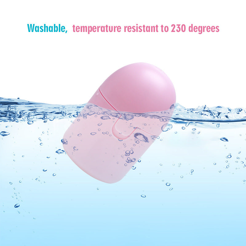 2PCS Medical Silicone Menstrual Cup S + Sterilizer Box - Microwave Safe (Blue)