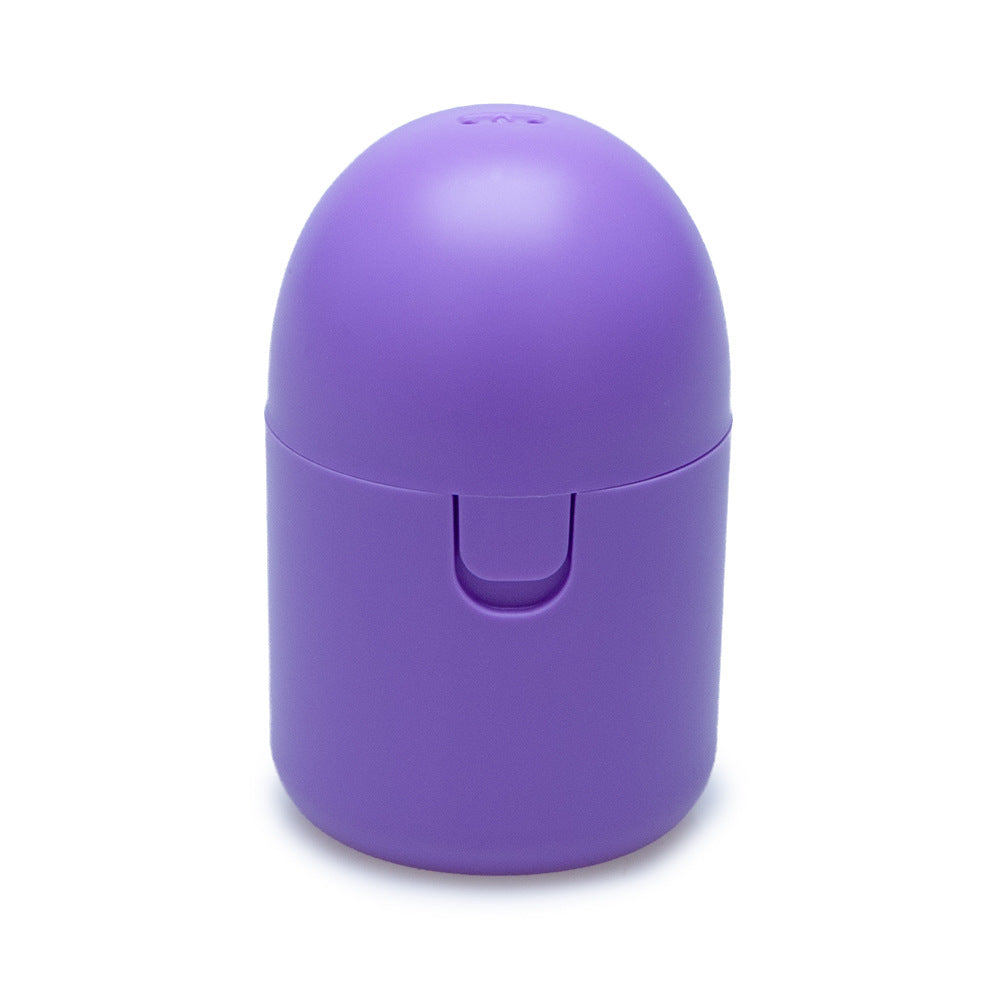 2PCS Medical Silicone Menstrual Cup L + Sterilizer Box - Microwave Safe (Purple)