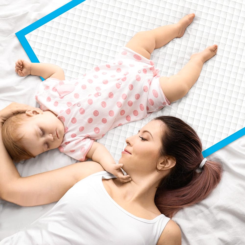 Disposable Bed Pad Protectors for Incontinence (300 pk), Baby Change Mat, Aged Care, Hospital & Home Use