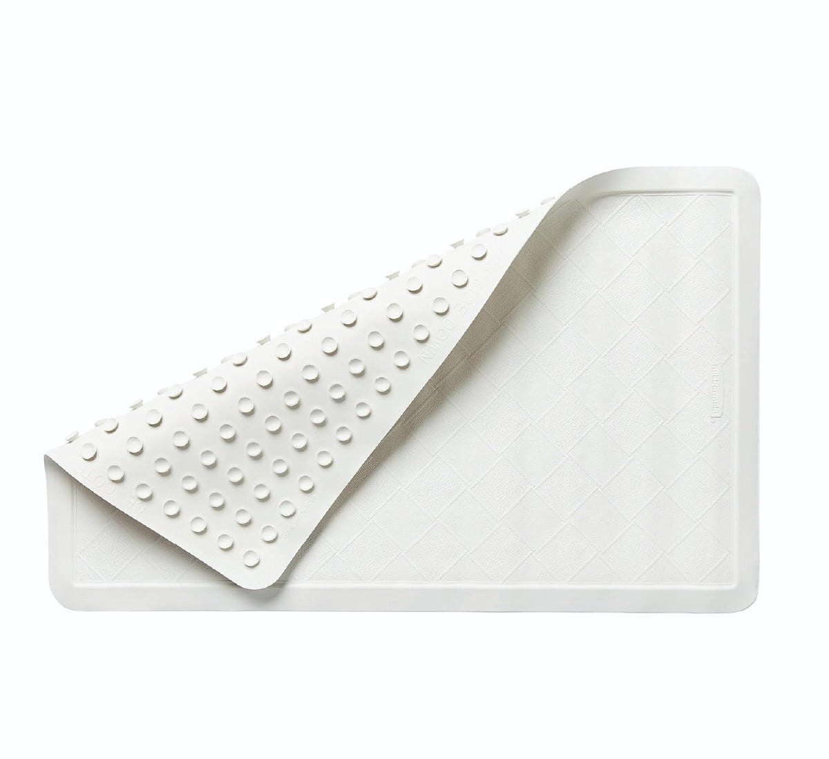 Rubber Bath Mat Slip-Resistant Suction Cup Bathroom Safety