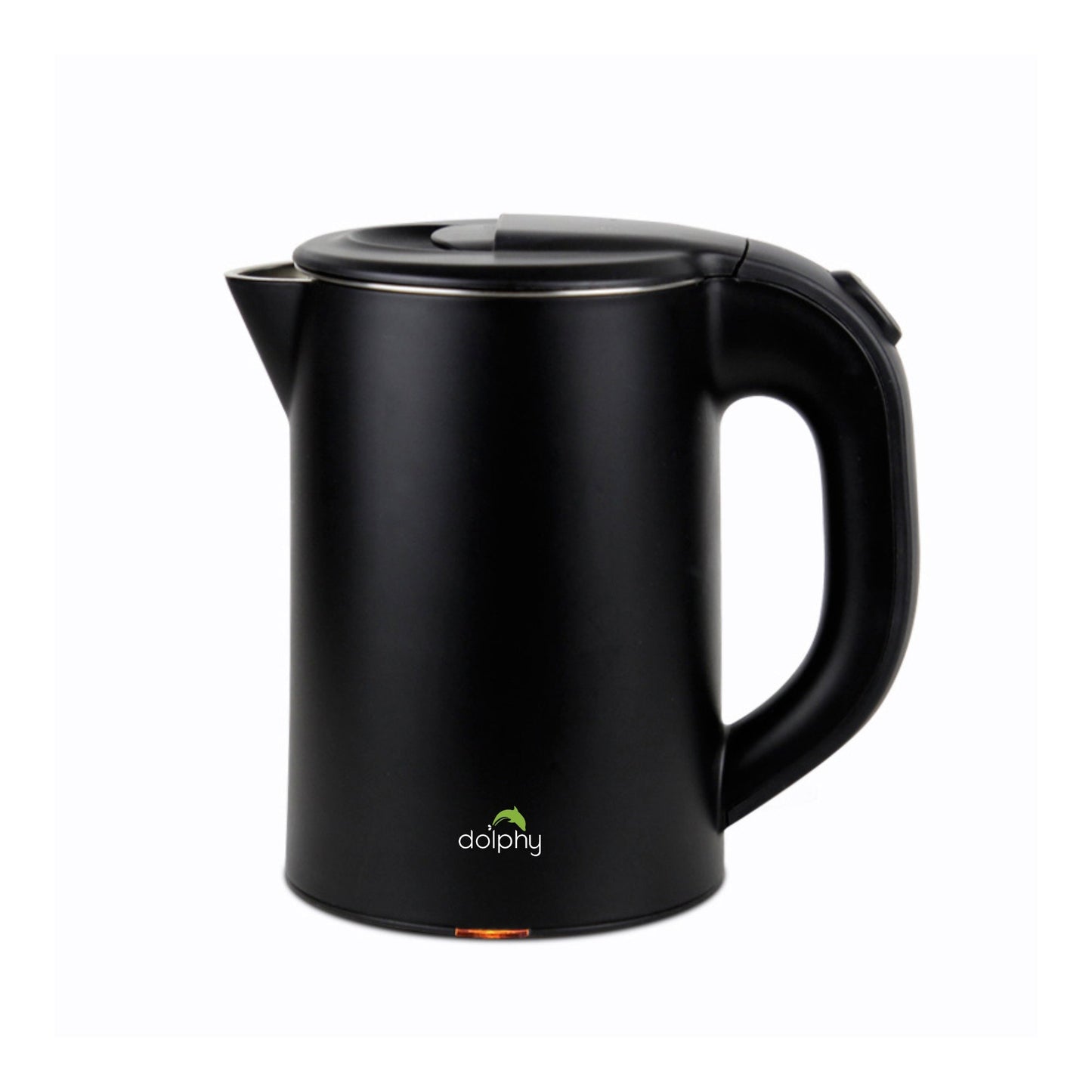 0.8L Stainless Steel Electric Kettle Hotel & Home Use - Black