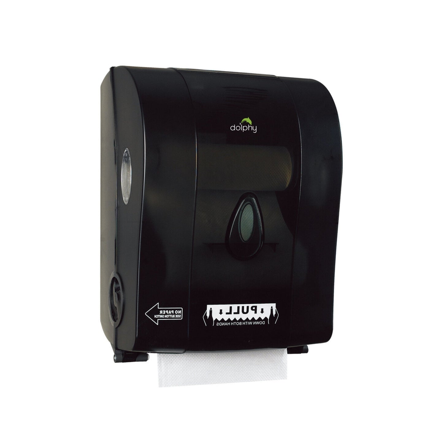Semi-Autocut Paper Towel Dispenser Commercial Washroom - Black