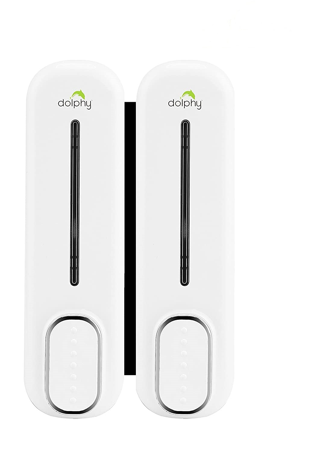 Manual Dual Soap & Shampoo Dispenser 2x300ml - White