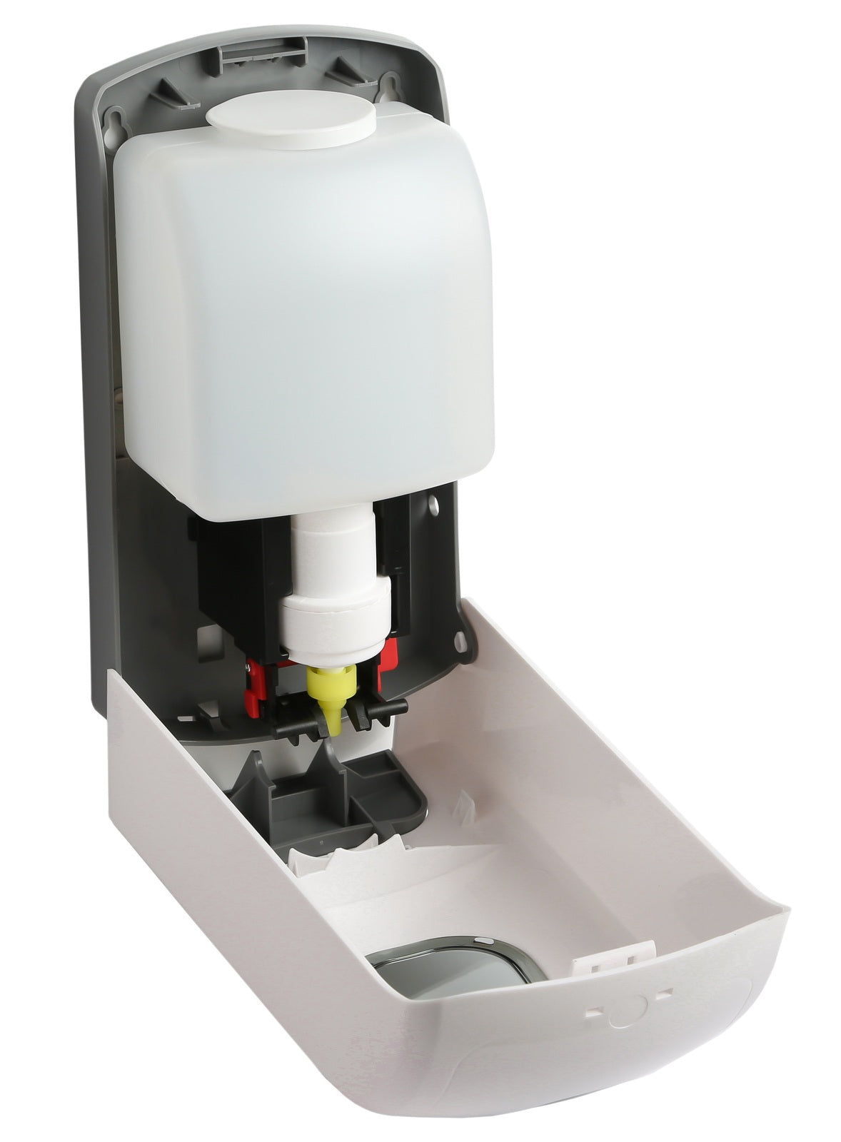 Manual Soap & Sanitiser Dispenser 1000ml Refillable - White